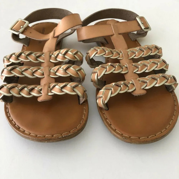 American Eagle Sandals Huaraches Brown Wovensize 8 - Picture 5 of 7